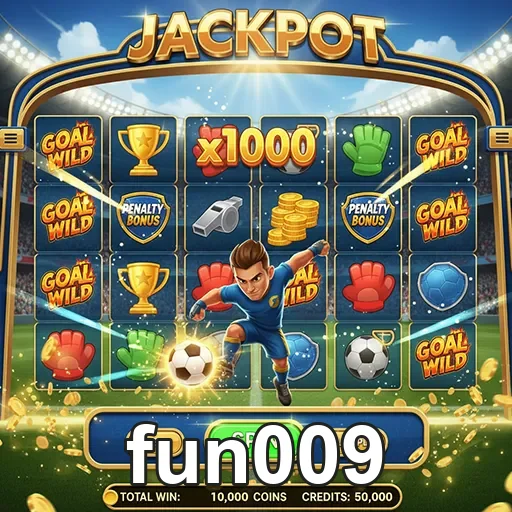 Imagem do jogo de slot jackpot no site fun009, com símbolos e gráficos vibrantes.